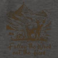 Follow The Word Not The Herd Vector Backpack