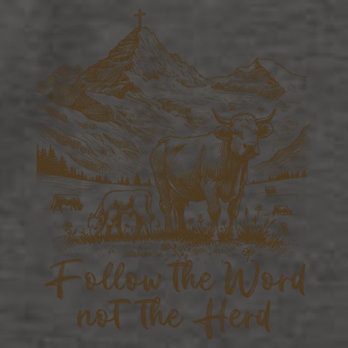 Follow The Word Not The Herd Vector Backpack