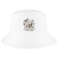 Follow The Word Not The Herd Cool Comfort Performance Bucket Hat