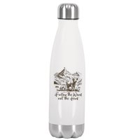 Follow The Word Not The Herd Stainless Steel Insulated Water Bottle