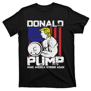 Funny Trump Weight Lifting Gym Workout T-Shirt