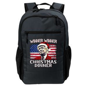 Funny Trump Winner Winner Christmas Dinner Santa Daily Commute Backpack