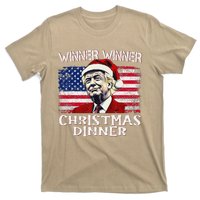 Funny Trump Winner Winner Christmas Dinner Santa T-Shirt