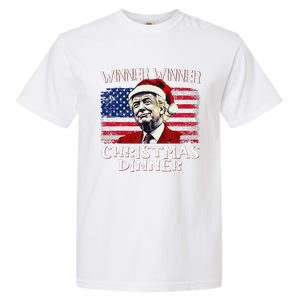 Funny Trump Winner Winner Christmas Dinner Santa Garment-Dyed Heavyweight T-Shirt