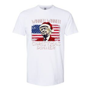 Funny Trump Winner Winner Christmas Dinner Santa Softstyle CVC T-Shirt