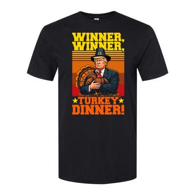 Funny Trump Winner Winner Turkey Dinner Thanksgiving Humor Softstyle® CVC T-Shirt