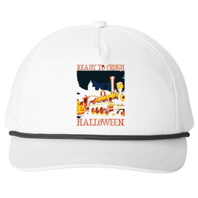 Funny Train Wagon Railroad Halloween Costume Snapback Five-Panel Rope Hat