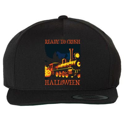 Funny Train Wagon Railroad Halloween Costume Wool Snapback Cap