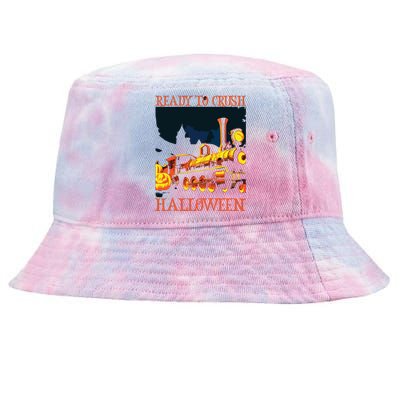 Funny Train Wagon Railroad Halloween Costume Tie-Dyed Bucket Hat