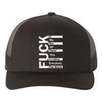 F The World Yupoong Adult 5-Panel Trucker Hat