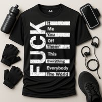 F The World Cooling Performance Crew T-Shirt