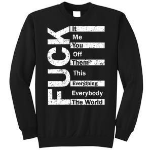 F The World Sweatshirt