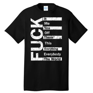 F The World Tall T-Shirt