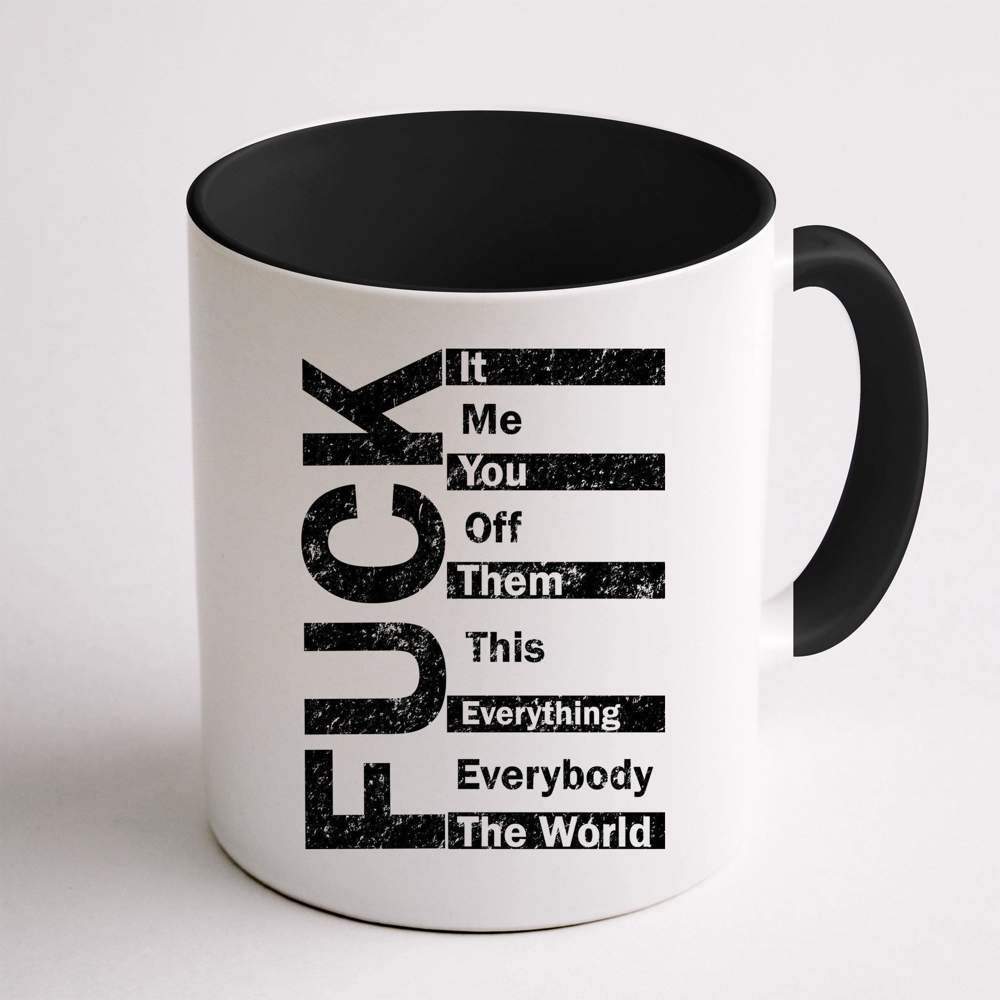 F The World Mug