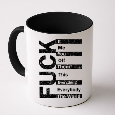 F The World Mug