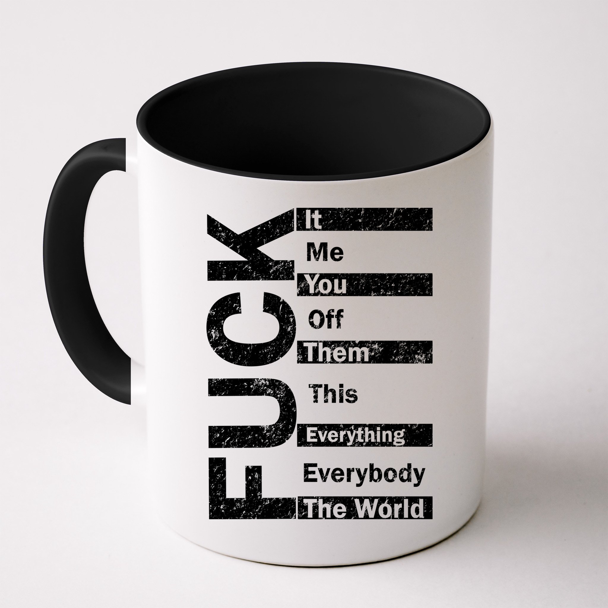 F The World Mug