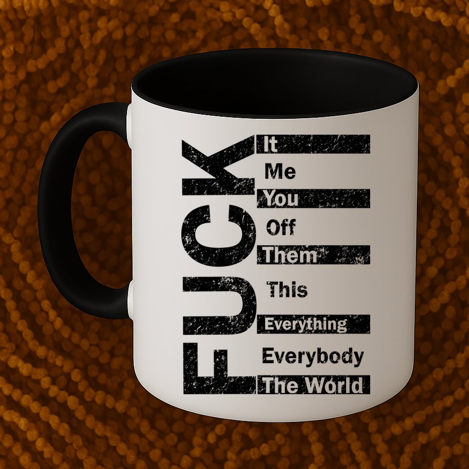 F The World Mug