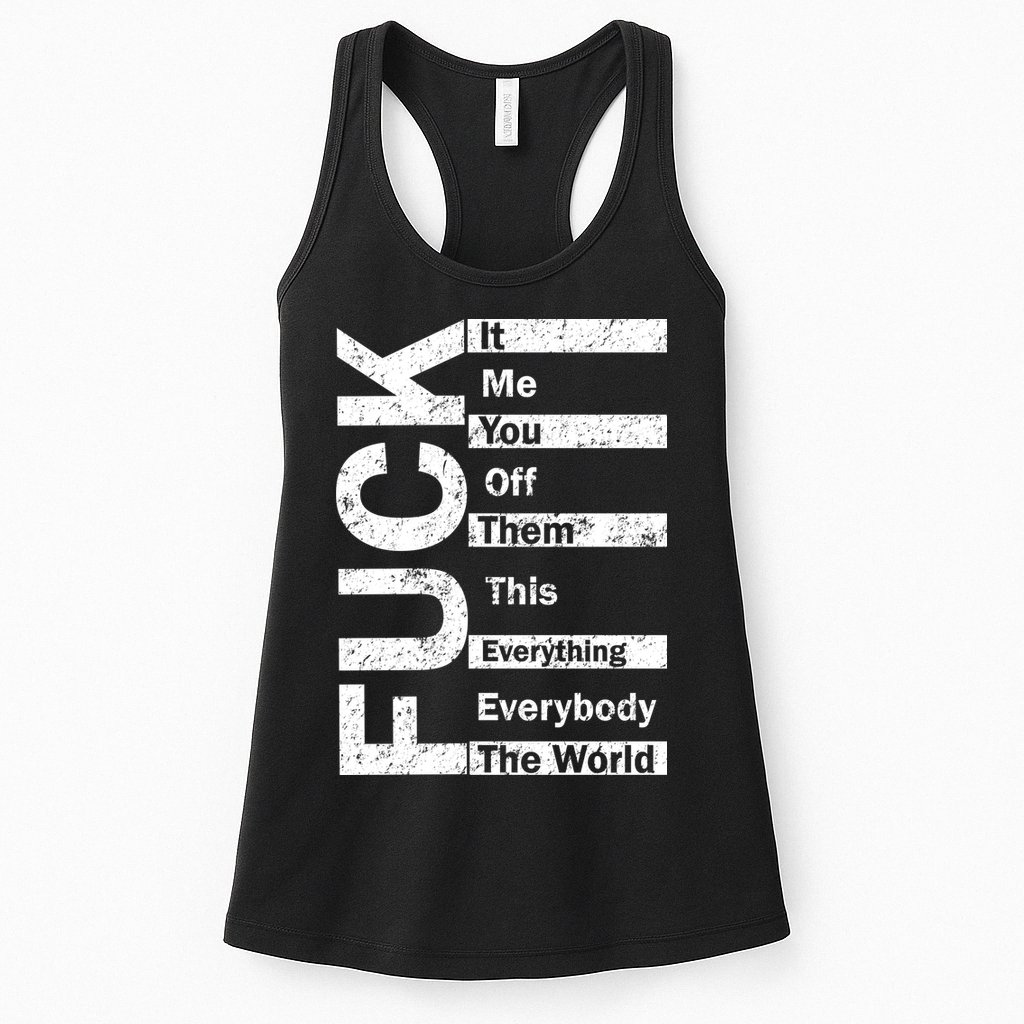 F The World Womens Tank Top
