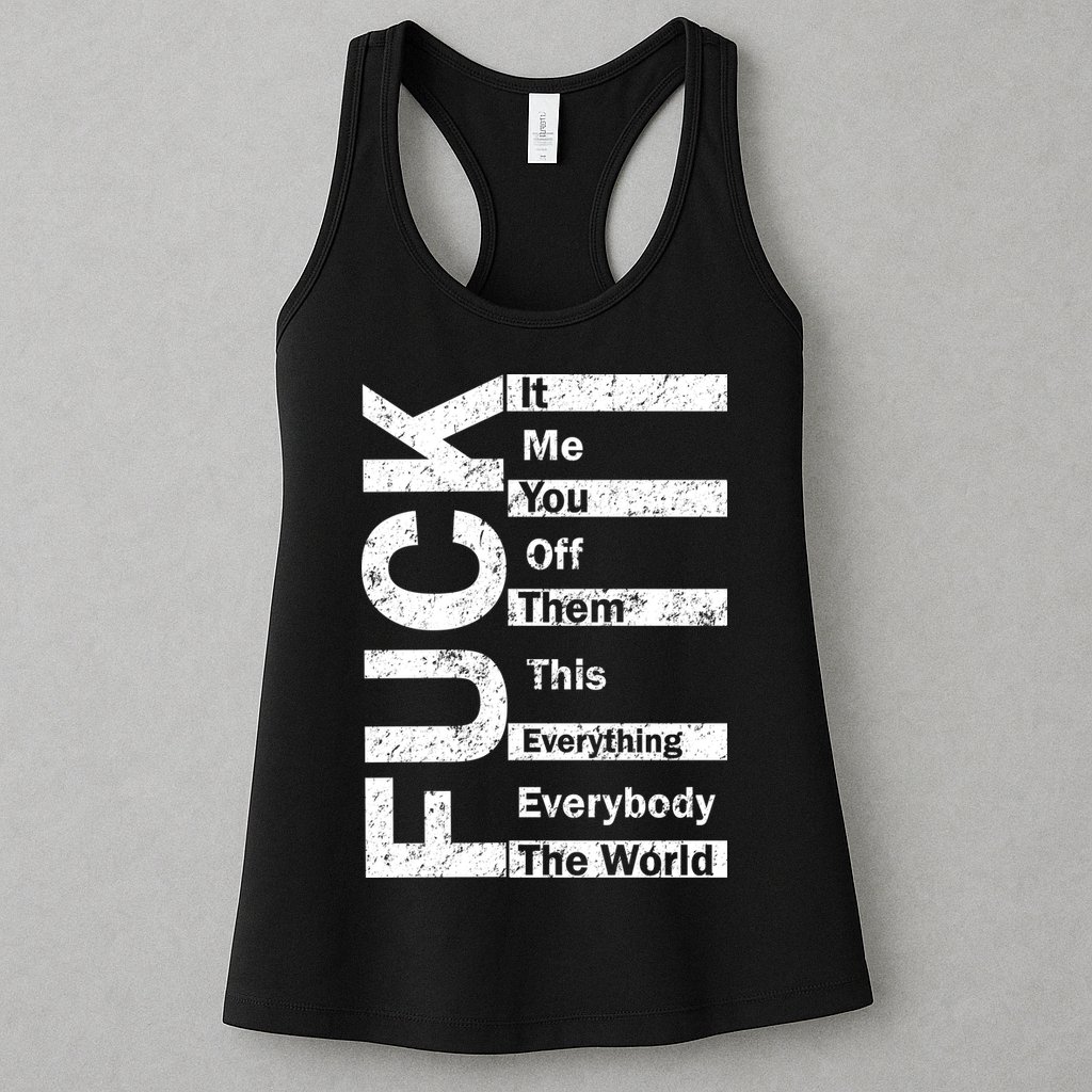 F The World Womens Tank Top