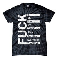 F The World Tie-Dye T-Shirt