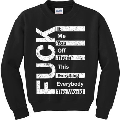 F The World Kids Sweatshirt