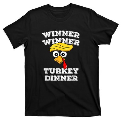 Funny Trump Winner Winner Turkey Dinner Thanksgiving Humor T-Shirt