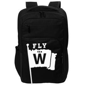 Fly The W Chicago Baseball Winning Flag Impact Tech Backpack