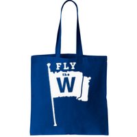 Fly The W Chicago Baseball Winning Flag Tote Bag