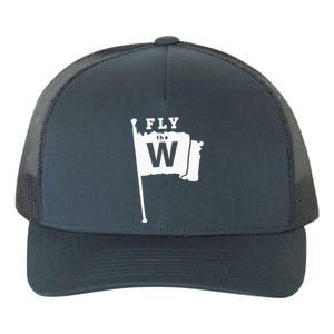 Fly The W Chicago Baseball Winning Flag Yupoong Adult 5-Panel Trucker Hat