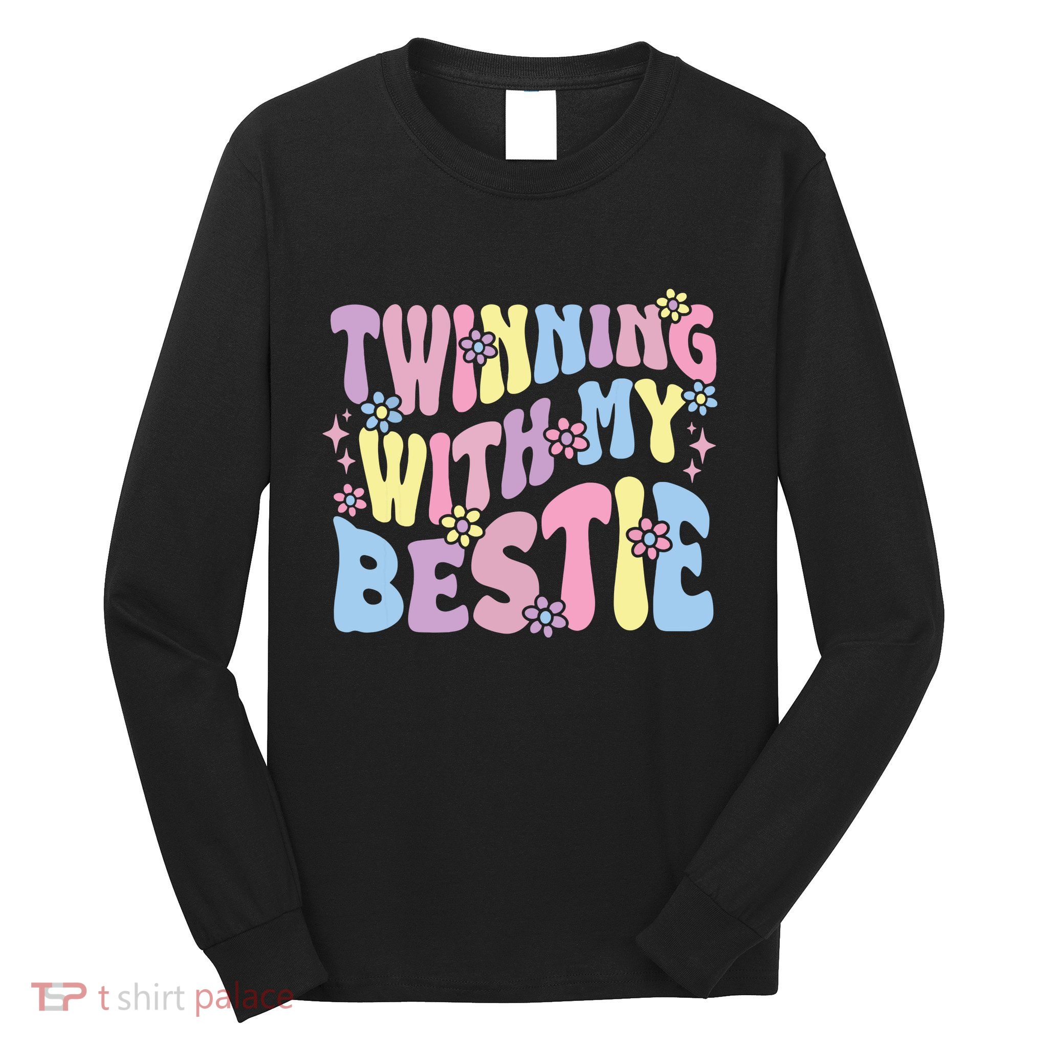 Friends Twinning With My Bestie Spirit Week Girl Long Sleeve Shirt