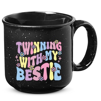 Friends Twinning With My Bestie Spirit Week Girl 15oz Campfire Ceramic Mug