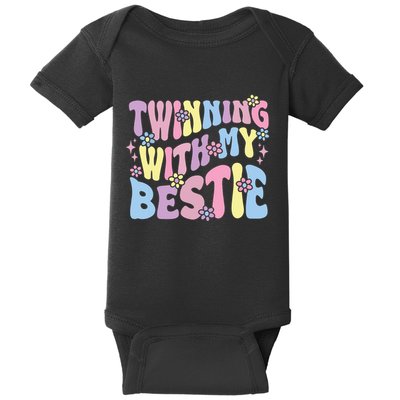 Friends Twinning With My Bestie Spirit Week Girl Baby Bodysuit