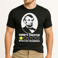Ford's Theater Would Not Recommend 1Star Abraham Lincoln Cooling Performance Crew T-Shirt