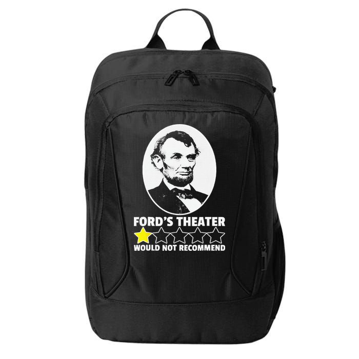 Ford's Theater Would Not Recommend 1Star Abraham Lincoln City Backpack