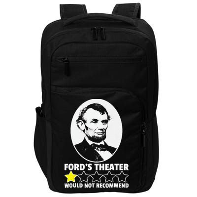 Ford's Theater Would Not Recommend 1Star Abraham Lincoln Impact Tech Backpack