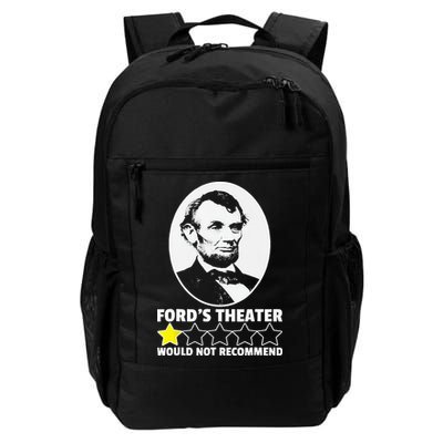 Ford's Theater Would Not Recommend 1Star Abraham Lincoln Backpack