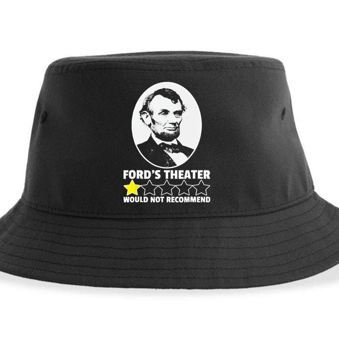 Ford's Theater Would Not Recommend 1Star Abraham Lincoln Sustainable Bucket Hat