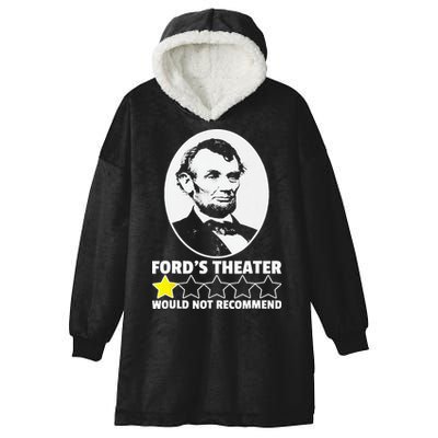 Ford's Theater Would Not Recommend 1Star Abraham Lincoln Hooded Wearable Blanket