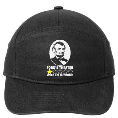 Ford's Theater Would Not Recommend 1Star Abraham Lincoln 7-Panel Snapback Hat