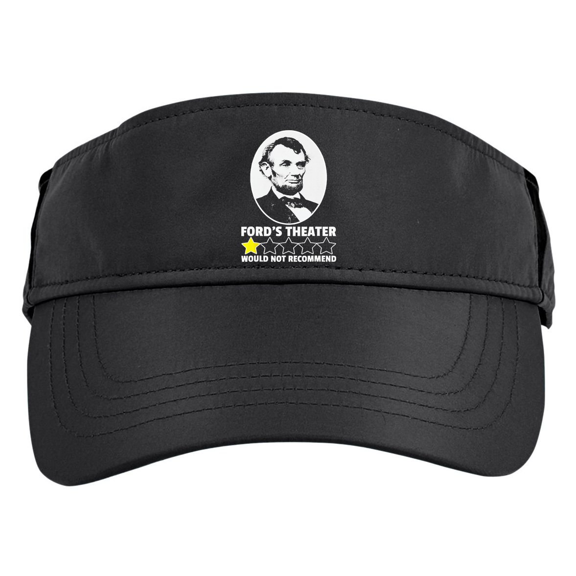 Ford's Theater Would Not Recommend 1Star Abraham Lincoln Adult Drive Performance Visor