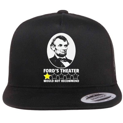 Ford's Theater Would Not Recommend 1Star Abraham Lincoln Flatbill Hat