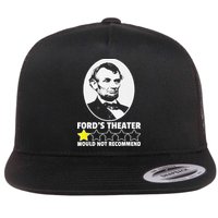 Ford's Theater Would Not Recommend 1Star Abraham Lincoln Flat Bill Trucker Hat