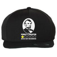 Ford's Theater Would Not Recommend 1Star Abraham Lincoln Wool Snapback Cap
