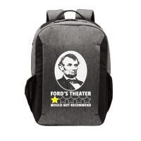 Ford's Theater Would Not Recommend 1Star Abraham Lincoln Vector Backpack
