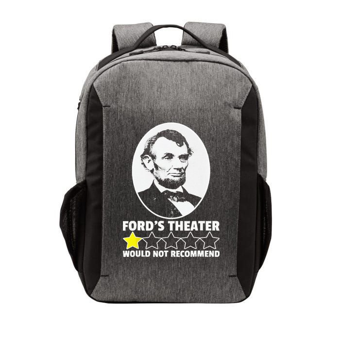 Ford's Theater Would Not Recommend 1Star Abraham Lincoln Vector Backpack