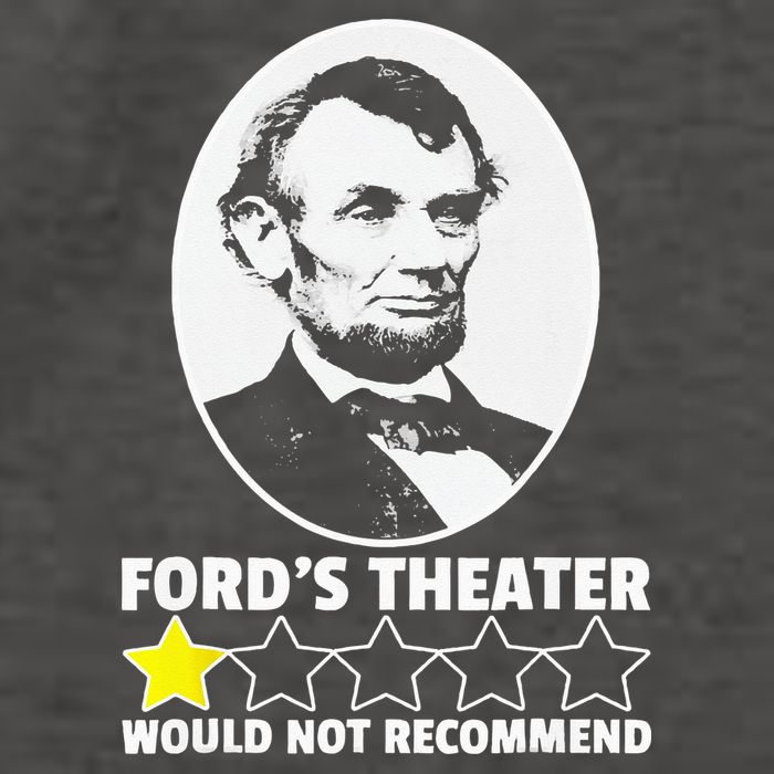 Ford's Theater Would Not Recommend 1Star Abraham Lincoln Vector Backpack