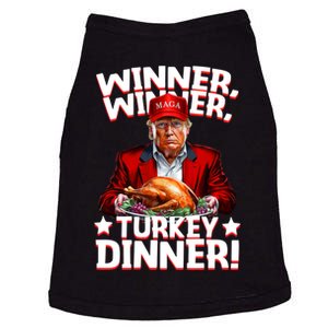 Funny Trump Winner Winner Turkey Dinner Thanksgiving Doggie Tank