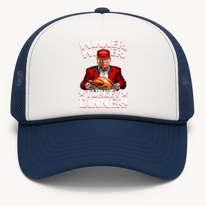 Funny Trump Winner Winner Turkey Dinner Thanksgiving Apparel Trucker Hat