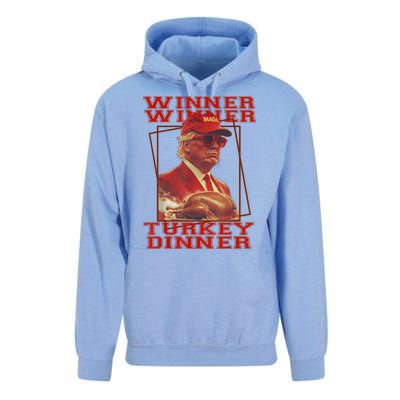 Funny Trump Winner Winner Turkey Dinner Thanksgiving Humor Unisex Surf Hoodie