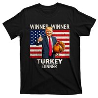 Funny Trump Winner Winner Turkey Dinner Humor Thanksgiving T-Shirt